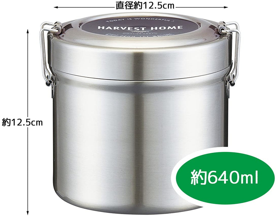 Skater 640ml Dx Stainless Steel Ultra-Lightweight Insulated Rice Bowl Lunch Box- Japan Figure Store - #1 Bring To You The Best Japanese Goods