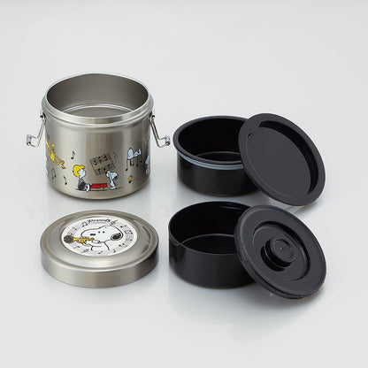 Skater Ultra-Light Stainless Steel 640ml Insulated Lunch Box Snoopy Orchestra- Japan Figure Store - #1 Bring To You The Best Japanese Goods