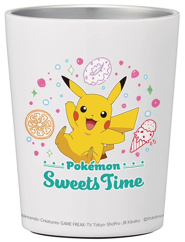 Skater Pokemon 240ml Stainless Steel Tumbler Vacuum Insulated for Cold Coffee- Japan Figure Store - #1 Bring To You The Best Japanese Goods