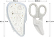 Skater Moomin Star BFC1-A Baby Food Cutter Kitchen Scissors- Japan Figure Store - #1 Bring To You The Best Japanese Goods
