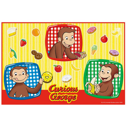Skater Curious George S 90 X 60 cm Leisure Sheet Vs1- Japan Figure Store - #1 Bring To You The Best Japanese Goods