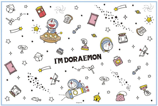 Doraemon Space Walk Skater Leisure Sheet S Size 60x90cm - Sanrio Vs1-A- Japan Figure Store - #1 Bring To You The Best Japanese Goods