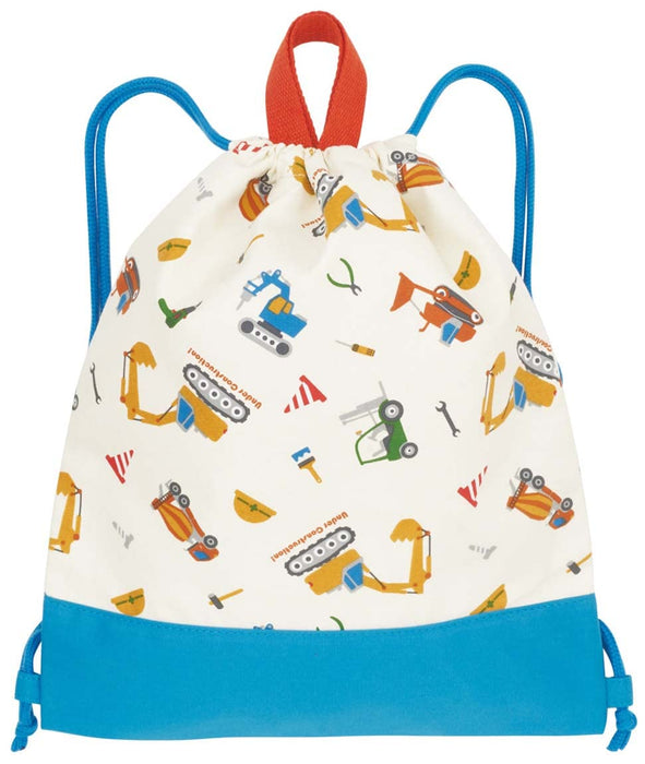 Skater Drawstring Knapsack: Working Car 32.5x39cm Lesson Bag - KBK1-A Model- Japan Figure Store - #1 Bring To You The Best Japanese Goods