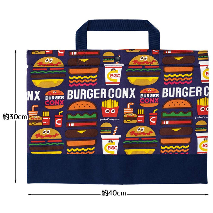 Skater Lesson Bag - Kbl1-A Tote Bag with Burger Conks Design- Japan Figure Store - #1 Bring To You The Best Japanese Goods