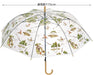 Skater Disney Winnie The Pooh Adult Vinyl Long Umbrella 60cm UBV4-A- Japan Figure Store - #1 Bring To You The Best Japanese Goods