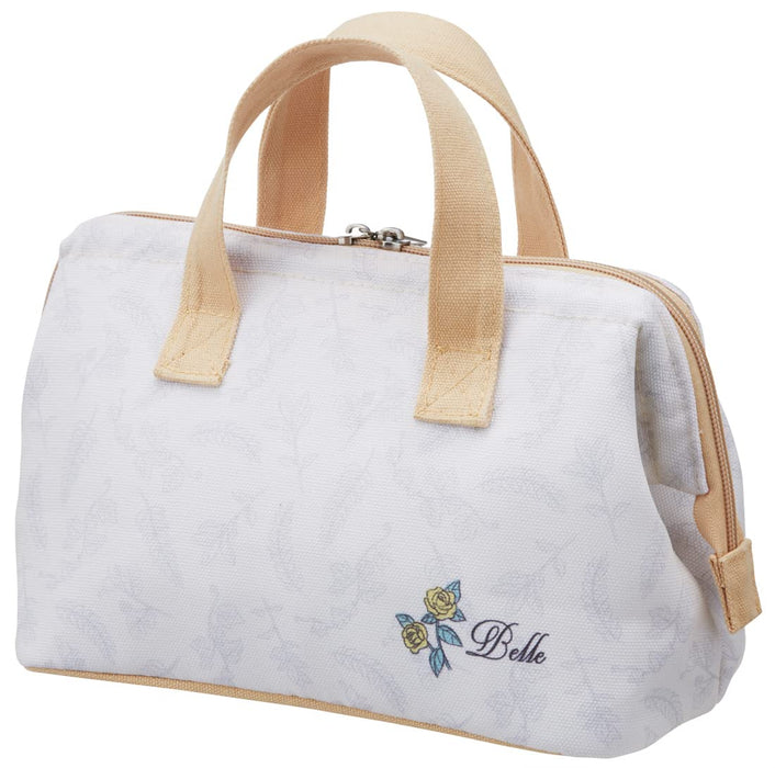 Skater Disney Botanical Bell Canvas Lunch Bag Cooling Handbag 22x12x16cm- Japan Figure Store - #1 Bring To You The Best Japanese Goods