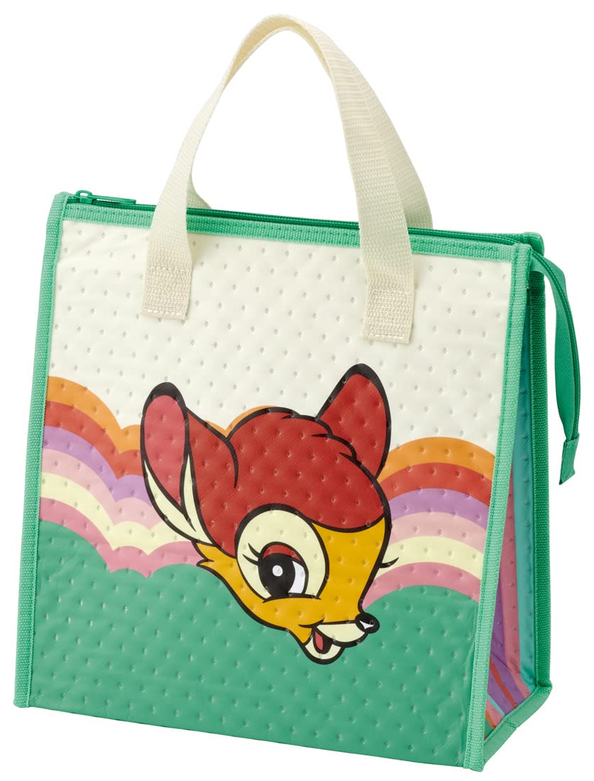 Skater Disney Retro Bambi Non-Woven Cooler Lunch Bag Fbc1-A- Japan Figure Store - #1 Bring To You The Best Japanese Goods