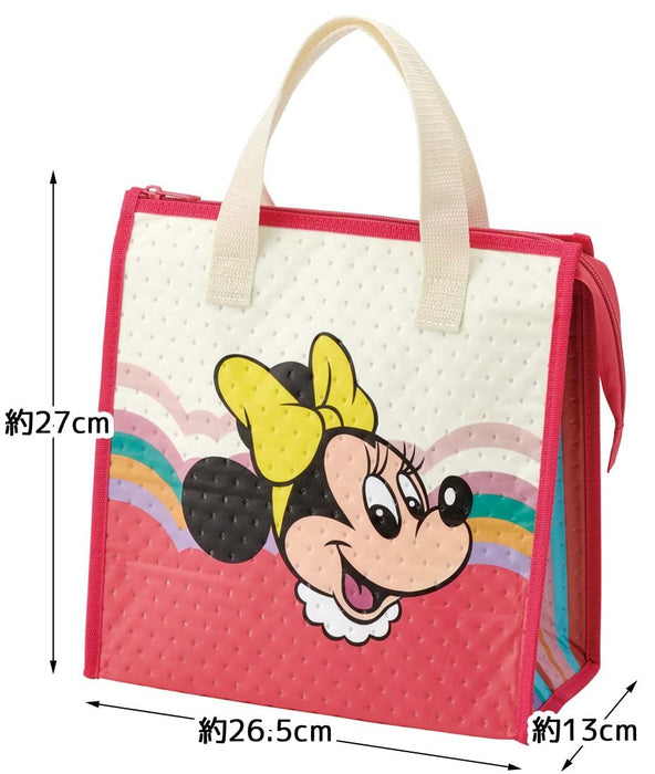 Skater Disney Retro Minnie Mouse Non-Woven Cooler Lunch Bag Fbc1-A- Japan Figure Store - #1 Bring To You The Best Japanese Goods
