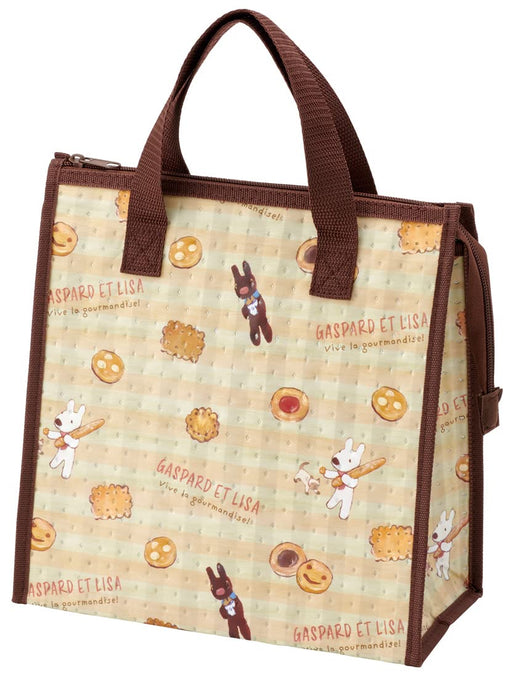 Skater Lisa and Gaspard Non-Woven Cooler Lunch Bag Fbc1-A- Japan Figure Store - #1 Bring To You The Best Japanese Goods