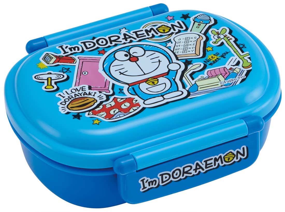 Skater Doraemon Sticker Lunch Box for Children 360ml Antibacterial Made in Japan- Japan Figure Store - #1 Bring To You The Best Japanese Goods