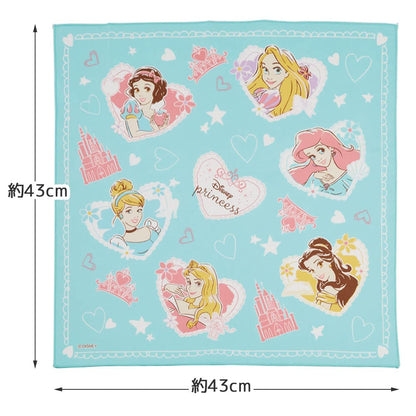 Skater Disney Princess Girl Lunch Box with 43x43cm Lunch Cloth - Made in Japan- Japan Figure Store - #1 Bring To You The Best Japanese Goods