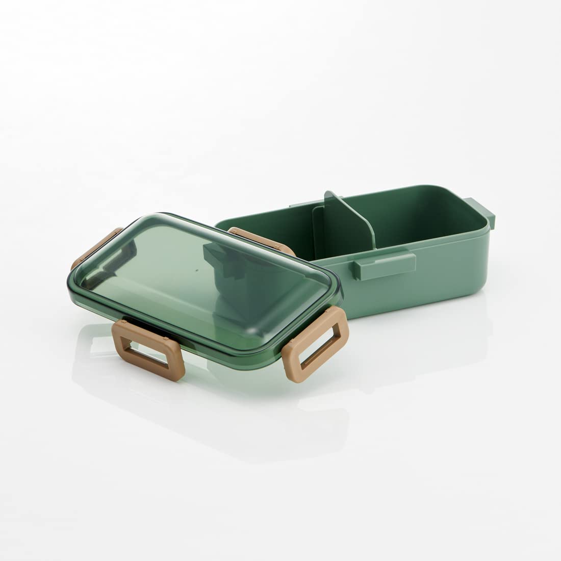 Skater Antibacterial Lunch Box for Women 530Ml Dome-Shaped Lid Sage Green Made in Japan- Japan Figure Store - #1 Bring To You The Best Japanese Goods