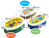Skater Dinosaur Lunch Box Set of 3 860ml Sealable Storage Containers Made in Japan- Japan Figure Store - #1 Bring To You The Best Japanese Goods