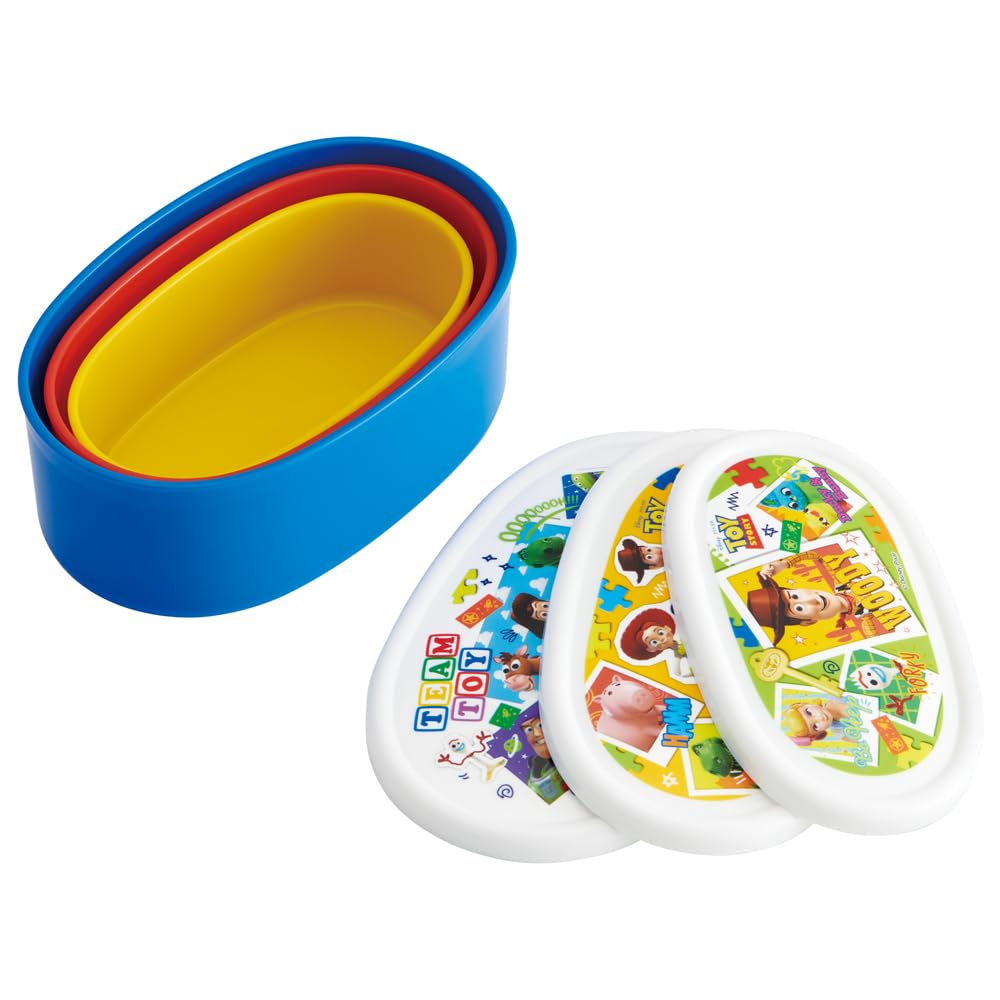 Skater Disney Toy Story 24 Sealable Lunch Box - Set of 3 Storage Containers Made in Japan- Japan Figure Store - #1 Bring To You The Best Japanese Goods
