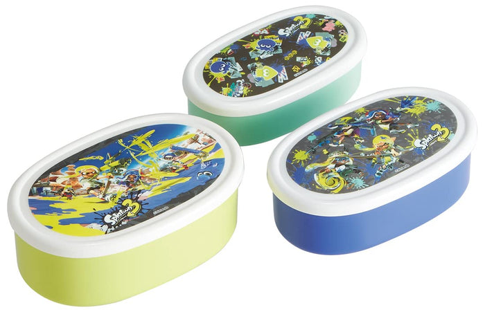 Skater Splatoon 3 Lunch Box Set - 860ml Sealable Storage Containers Made in Japan Srs3Sag-A- Japan Figure Store - #1 Bring To You The Best Japanese Goods