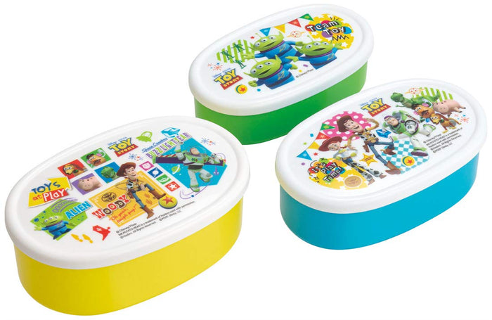 Skater Disney Toy Story Lunch Box Set of 3 860ml Sealable Storage Containers Made in Japan- Japan Figure Store - #1 Bring To You The Best Japanese Goods