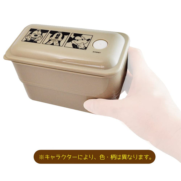 Skater Hello Kitty Sanrio 2-Tier Lunch Box 550ml Silver Ion Antibacterial Fluffy Integrated Packing- Japan Figure Store - #1 Bring To You The Best Japanese Goods