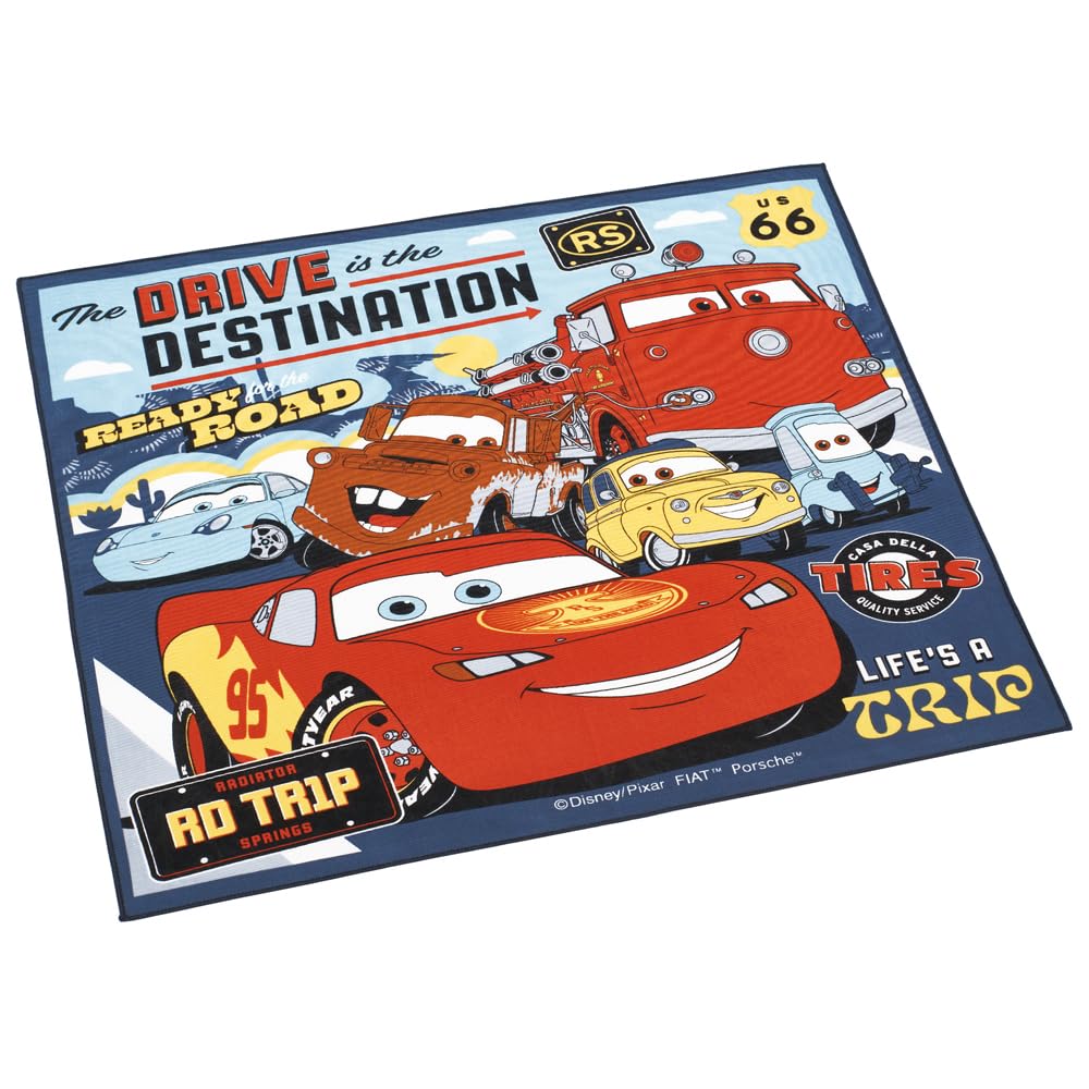 Skater Disney Cars Lunch Cloth 43x43cm - Authentic Made in Japan Skater- Japan Figure Store - #1 Bring To You The Best Japanese Goods