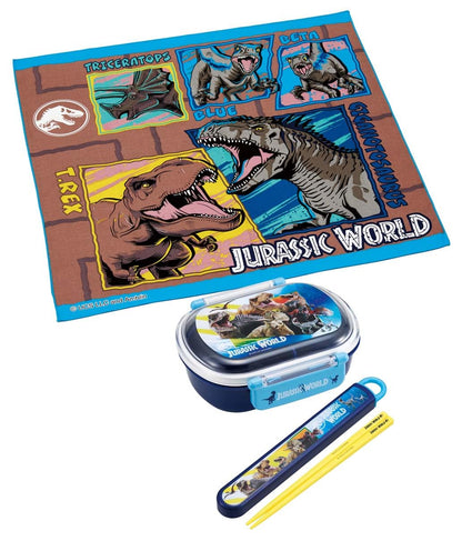 Skater Jurassic World Lunch Cloth 43x43 cm Authentic Made in Japan- Japan Figure Store - #1 Bring To You The Best Japanese Goods