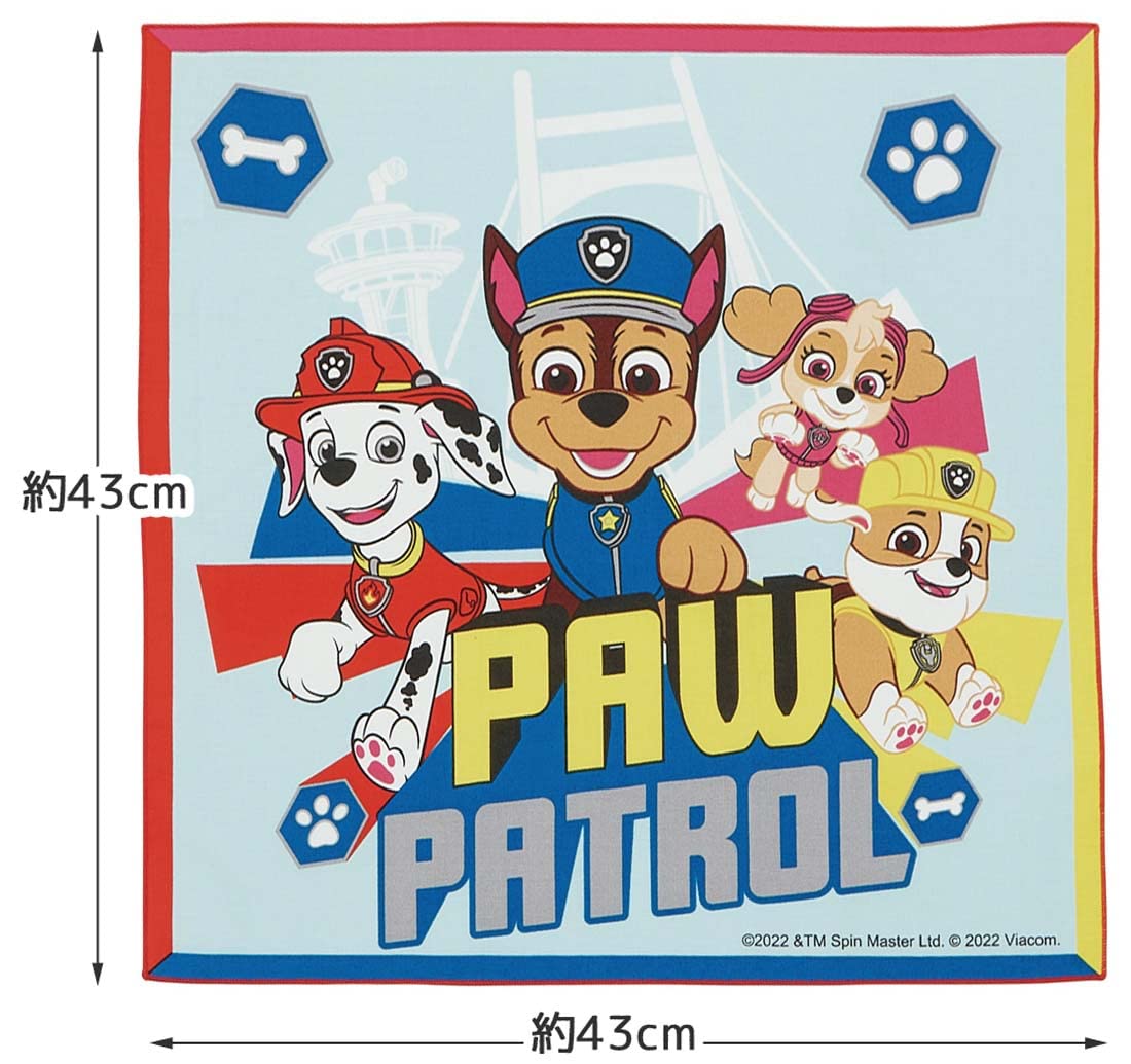 Skater Paw Patrol Lunch Cloth 43x43cm - Made in Japan by Skater- Japan Figure Store - #1 Bring To You The Best Japanese Goods