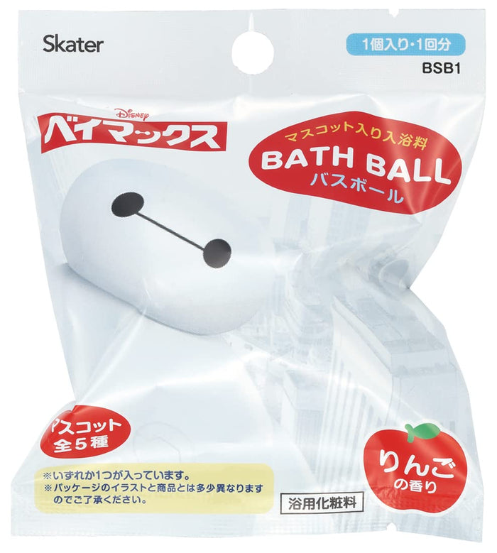 Skater Disney Baymax Bath Bomb Bsb1-A Bath Additive Mascot Bath Ball- Japan Figure Store - #1 Bring To You The Best Japanese Goods