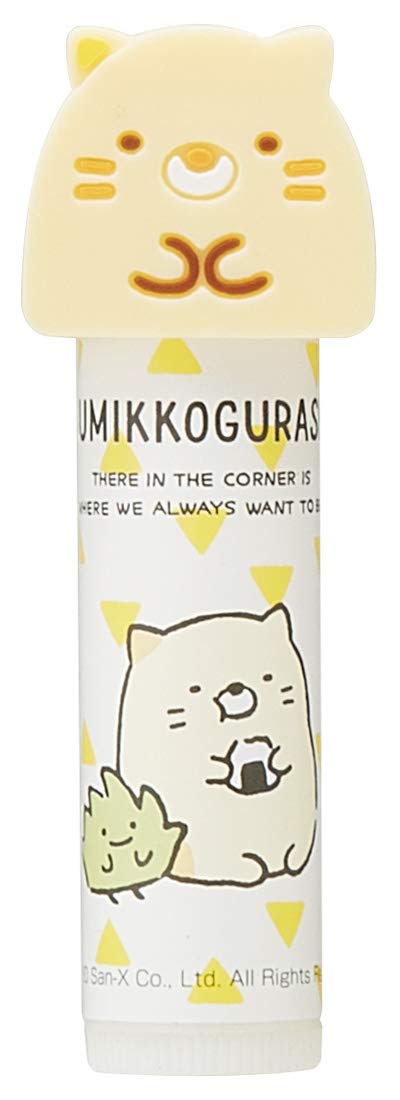 Skater Sumikko Gurashi Cat Grapefruit Scented Lip Balm Mascot CMCL1- Japan Figure Store - #1 Bring To You The Best Japanese Goods