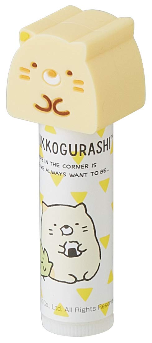 Skater Sumikko Gurashi Cat Grapefruit Scented Lip Balm Mascot CMCL1- Japan Figure Store - #1 Bring To You The Best Japanese Goods