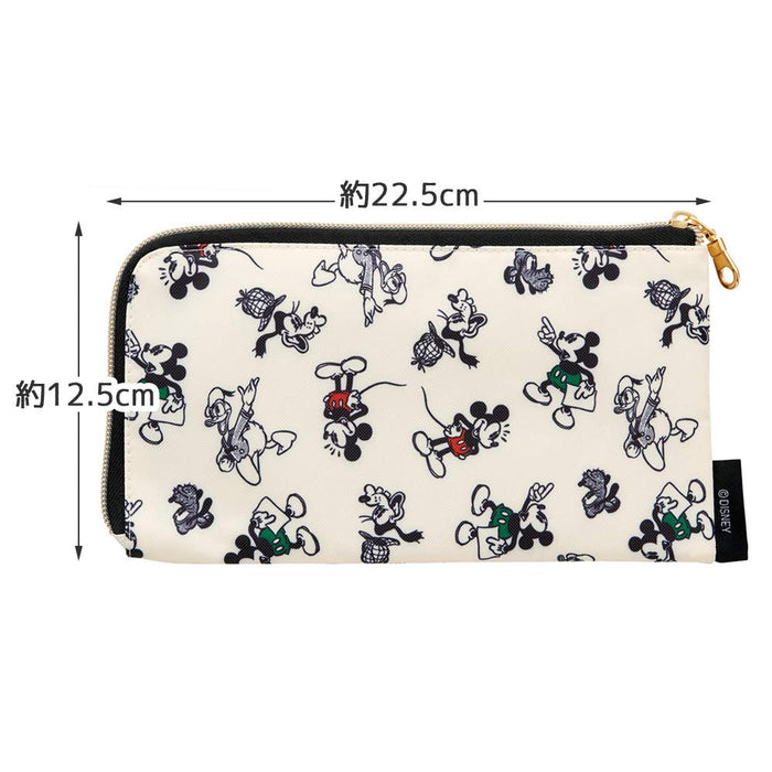 Skater Disney Mickey Mouse Mask Storage Case Pouch MKP1-A- Japan Figure Store - #1 Bring To You The Best Japanese Goods