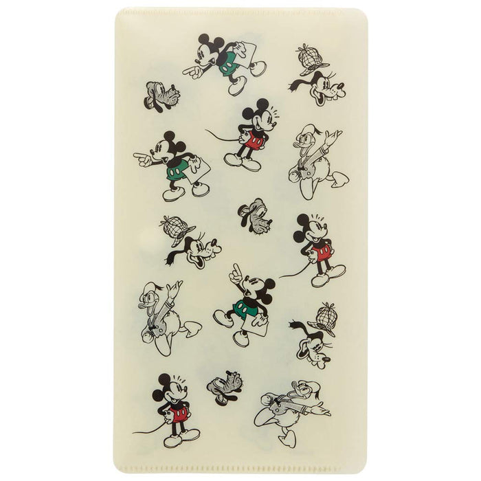 Skater Disney Mickey Mouse Mask Case Small Items and Card Storage Mkc1- Japan Figure Store - #1 Bring To You The Best Japanese Goods