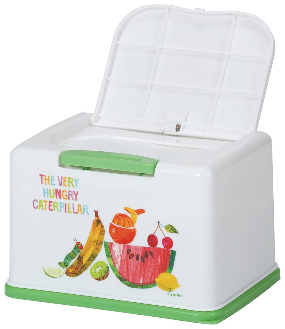 Skater Very Hungry Caterpillar S Size 3D Mask Storage Holds 60 Masks Mkst2-A- Japan Figure Store - #1 Bring To You The Best Japanese Goods