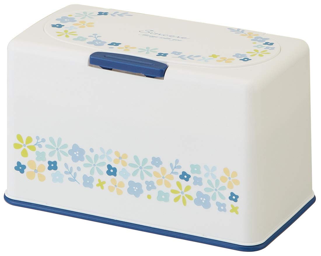 Skater Small Flower Mask Storage Lift-Up Type Holds 60 Masks - Mkst1-A- Japan Figure Store - #1 Bring To You The Best Japanese Goods