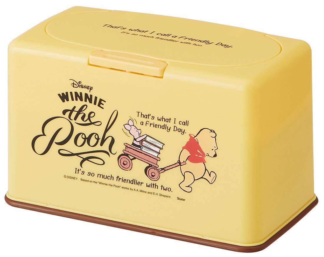 Skater Disney Winnie The Pooh Mask Storage - Lift-Up Type Holds 60 Masks Mkst1-A- Japan Figure Store - #1 Bring To You The Best Japanese Goods