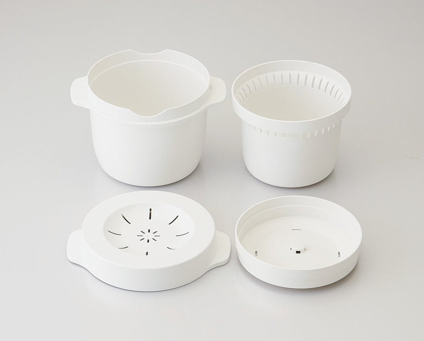 Skater White Rice Maker - Japanese Microwave Steam Cooking MWMR1 Model- Japan Figure Store - #1 Bring To You The Best Japanese Goods
