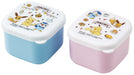 Skater Pokemon Cafe Art Mini Sealable Storage Container 130ml Set of 2 MO1WAG-A- Japan Figure Store - #1 Bring To You The Best Japanese Goods