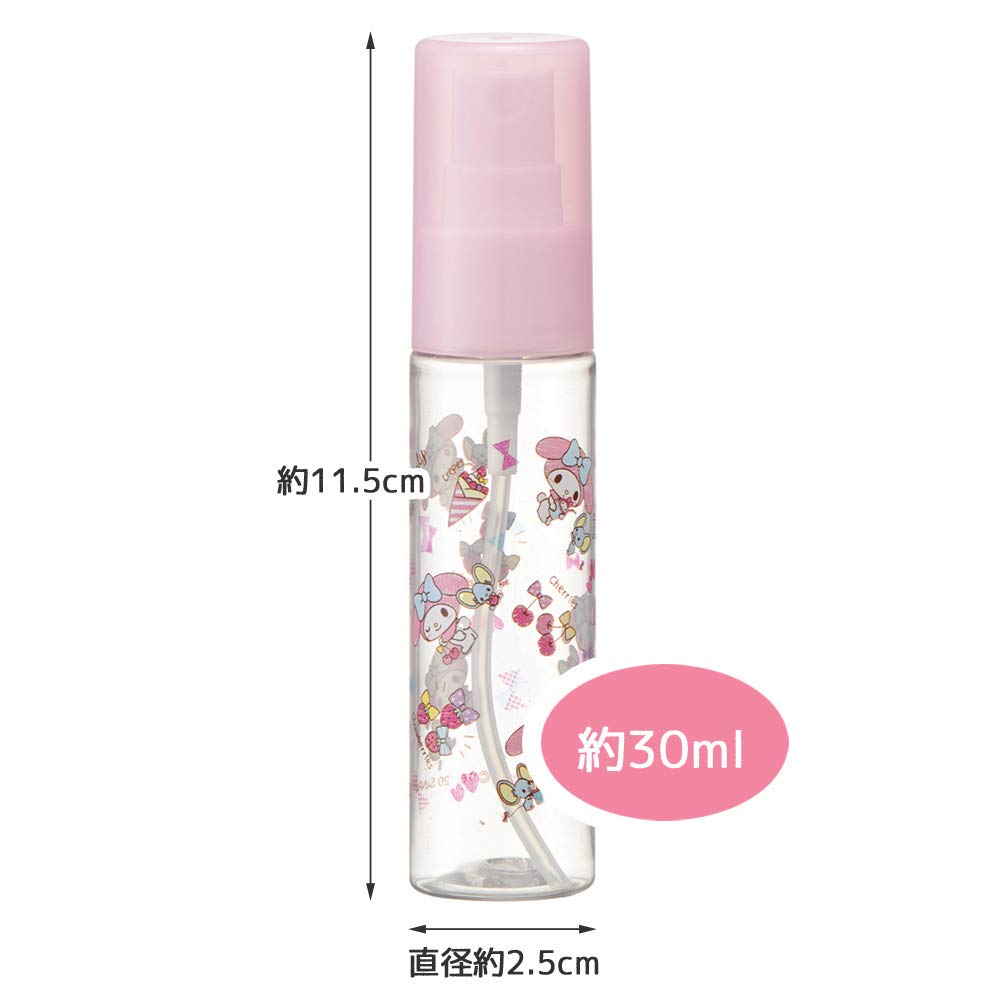 Skater 30ml Portable Mini Spray Bottle - My Melody Snack Time Design- Japan Figure Store - #1 Bring To You The Best Japanese Goods
