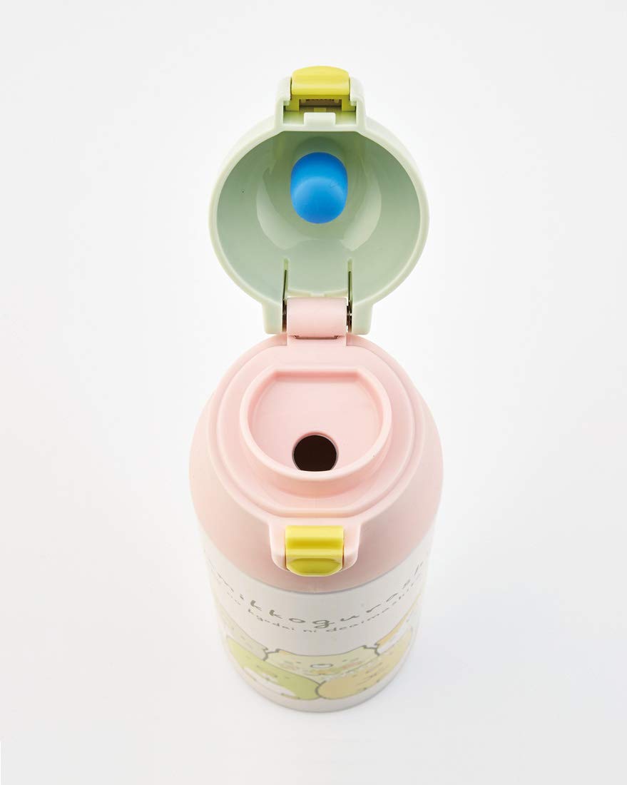 Skater 490ml Insulated Stainless Steel Water Bottle - Sumikko Gurashi Cat Siblings- Japan Figure Store - #1 Bring To You The Best Japanese Goods