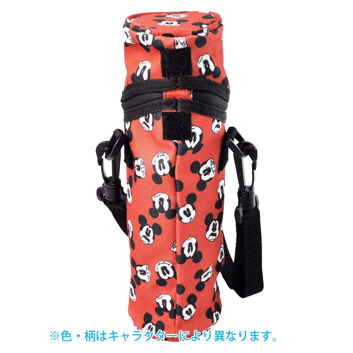 Skater 490ml Water Bottle Case with Shoulder Strap - Navy Mint Dot- Japan Figure Store - #1 Bring To You The Best Japanese Goods