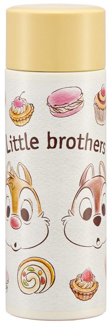 Skater Disney Chip & Dale Stainless Steel Water Bottle Portable Mini Mug 120ml- Japan Figure Store - #1 Bring To You The Best Japanese Goods