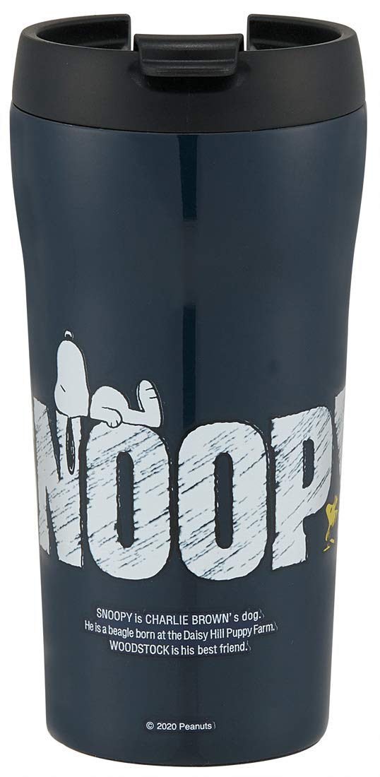 Skater 360ml Snoopy Logo Water Bottle Coffee Compatible - Skater Peanuts Collection- Japan Figure Store - #1 Bring To You The Best Japanese Goods