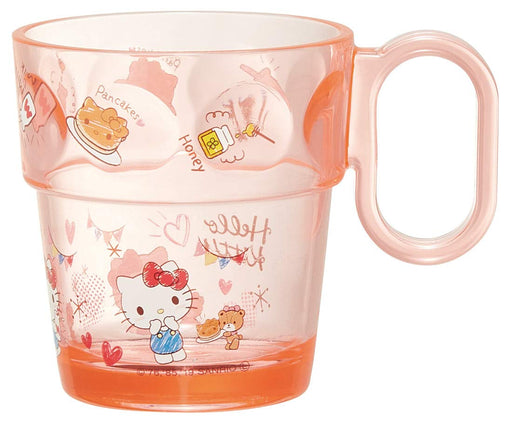 Skater Hello Kitty Snack Time Acrylic Mug Cup 220ml - Sanrio Ksa1- Japan Figure Store - #1 Bring To You The Best Japanese Goods