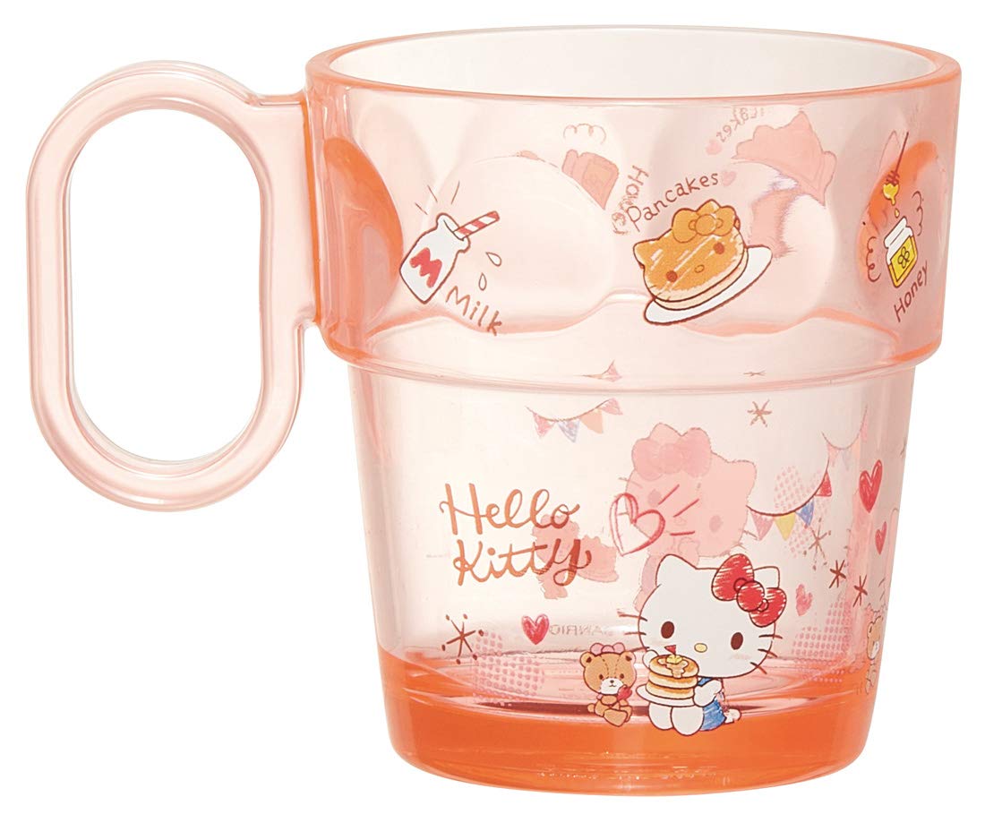 Skater Hello Kitty Snack Time Acrylic Mug Cup 220ml - Sanrio Ksa1- Japan Figure Store - #1 Bring To You The Best Japanese Goods