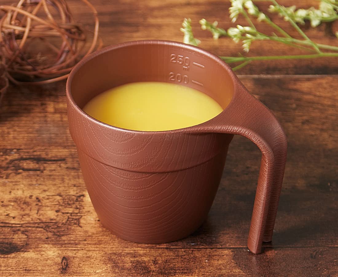 Skater Brown 280ml Easy-To-Hold Hard Plastic Mug Nmgs1Hme- Japan Figure Store - #1 Bring To You The Best Japanese Goods