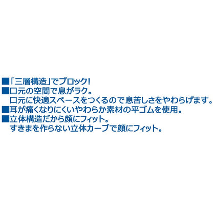 Skater 3-Ply Non-Woven 3D Mask for 2-3 Year Olds 5 Piece Doraemon Mskb1- Japan Figure Store - #1 Bring To You The Best Japanese Goods