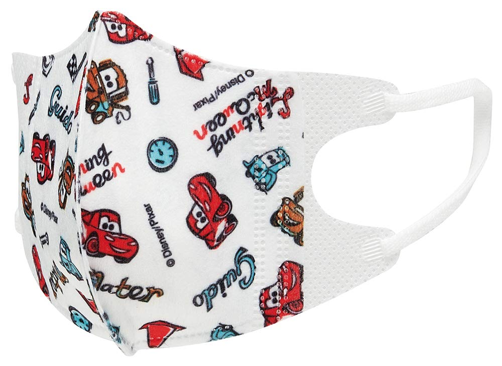 Skater 3D Non-Woven 3-Ply Face Mask for Babies & Children (2-3 Years) Cars Design 20 Pack Mskb20-A- Japan Figure Store - #1 Bring To You The Best Japanese Goods