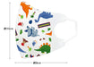 Skater 3D Dinosaur Mask for Children Aged 2-3 3-Ply Non-Woven Pack of 5 Mskb1-A- Japan Figure Store - #1 Bring To You The Best Japanese Goods
