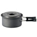 Skater Aluminum Outdoor Pot with Lid 13cm Folding Handle - Livenature AN15- Japan Figure Store - #1 Bring To You The Best Japanese Goods
