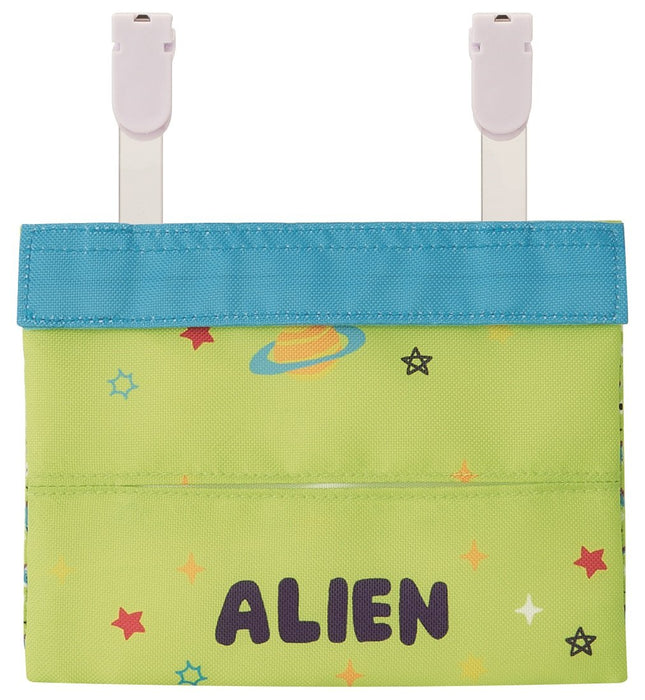 Skater Alien Face Disney Pocket Bag 11x14x3cm - Compact Outing Odkp1- Japan Figure Store - #1 Bring To You The Best Japanese Goods