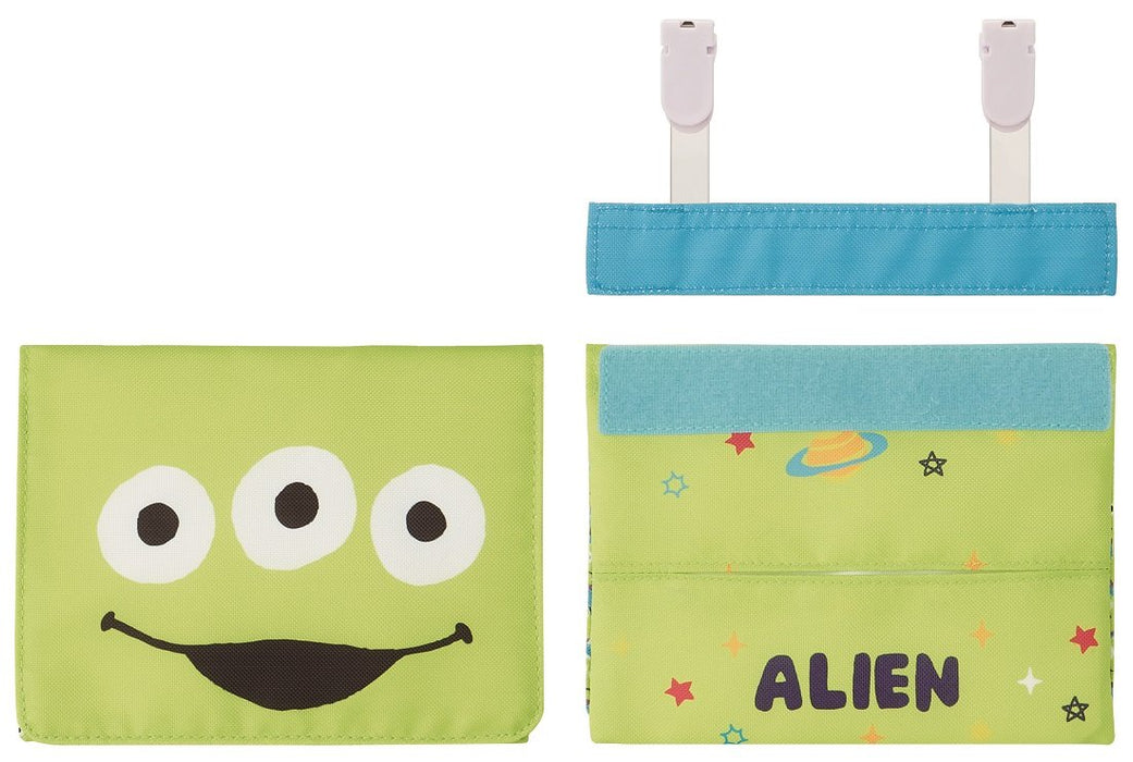 Skater Alien Face Disney Pocket Bag 11x14x3cm - Compact Outing Odkp1- Japan Figure Store - #1 Bring To You The Best Japanese Goods