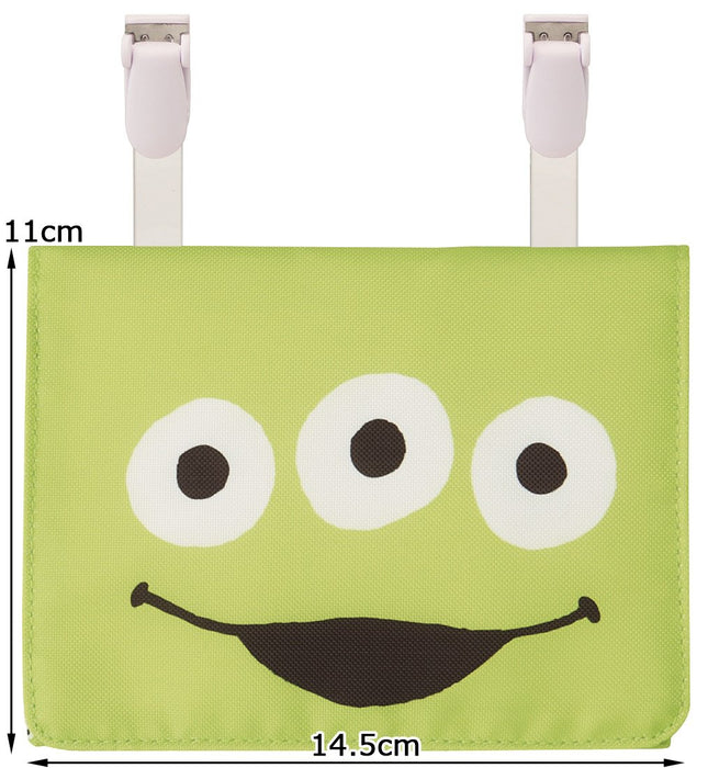 Skater Alien Face Disney Pocket Bag 11x14x3cm - Compact Outing Odkp1- Japan Figure Store - #1 Bring To You The Best Japanese Goods