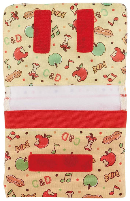 Skater Disney Chip & Dale Pocket Pouch Size 11x14x3cm Portable Outing Pochette Odkp1- Japan Figure Store - #1 Bring To You The Best Japanese Goods